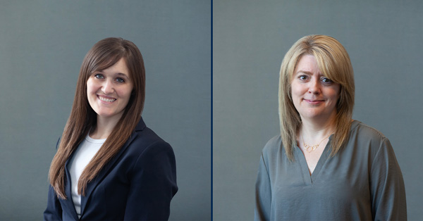 headshots of Janelle Shank (left) and Kelly Coleman (right)