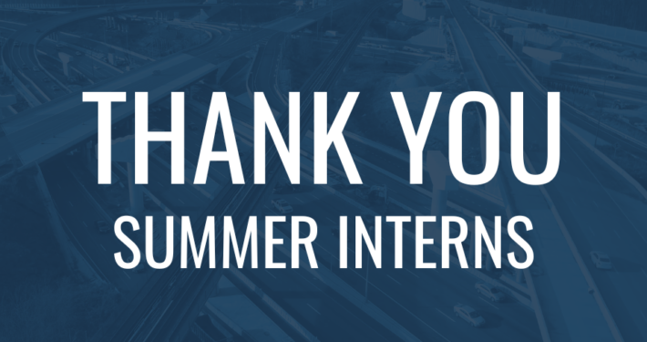 Thank You Summer Interns