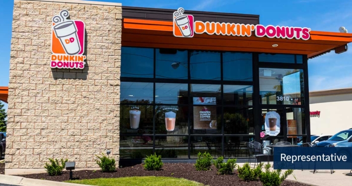 dunkin donuts storefront